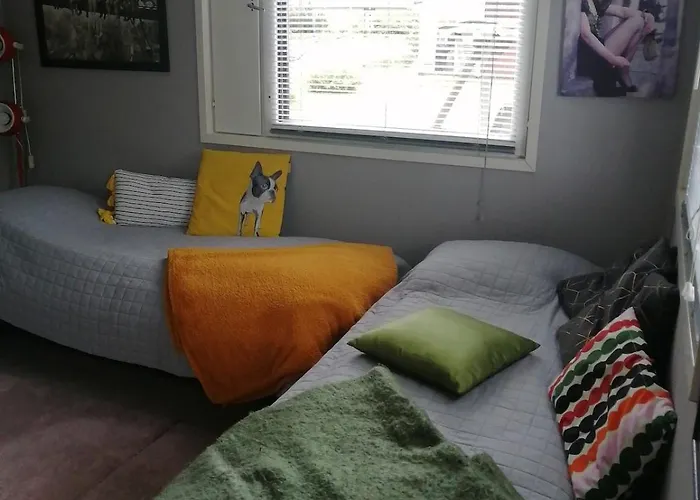 Appartement Huone Kahdelle, Oma Sisaeaenkaeynti Ja Pysaekoeinti